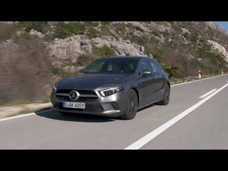 The new Mercedes-Benz A 180 d Driving Video