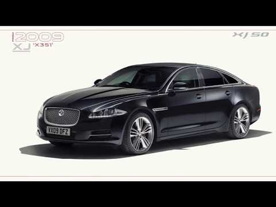 Jaguar XJ 50 Years Morphing Evolution Film