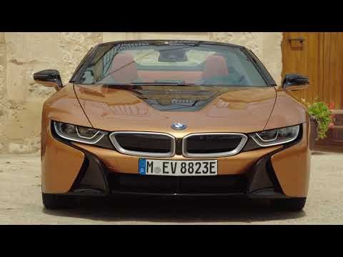 The new BMW i8 Roadster E Copper Exterior Design