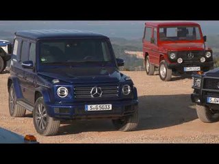 Mercedes-Benz G-Class Classic range and new G-Class