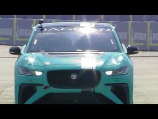 Jaguar I-PACE eTROPHY on track