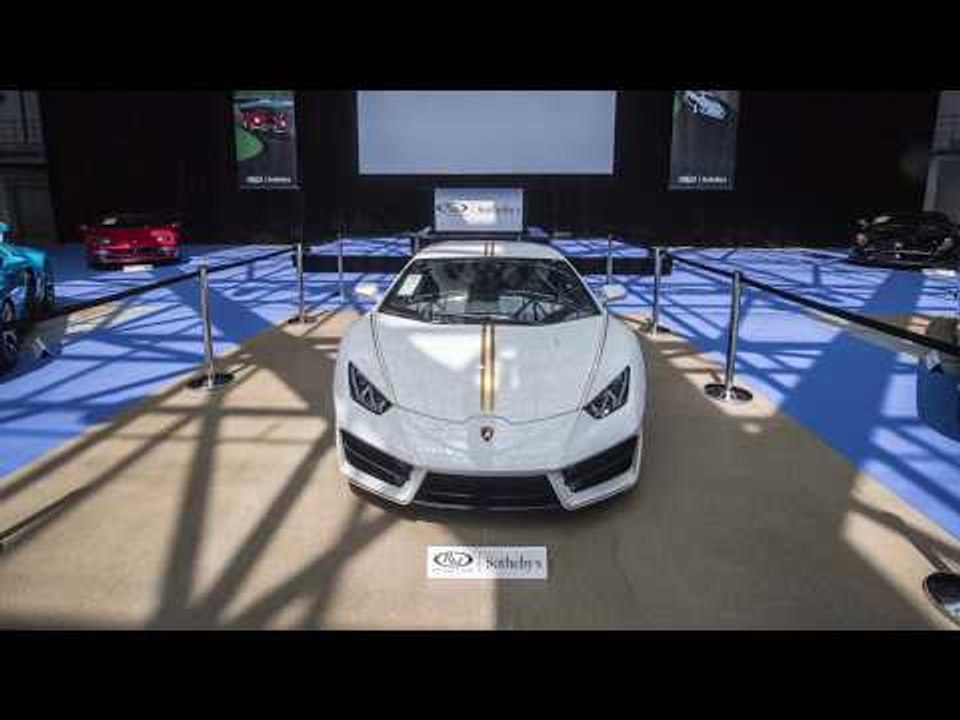 Lamborghini Huracán donated to Pope Francis sold at the auction of Monte Carlo at 715,000 euros