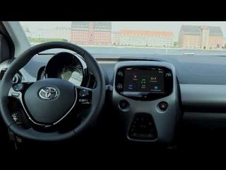 Toyota Aygo in Blue Interior Design
