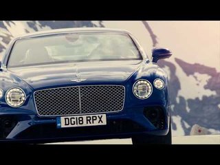 The new Bentley Continental GT in Sequin Blue