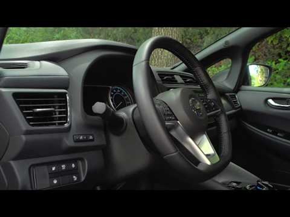 The new Nissan LEAF Interior Design