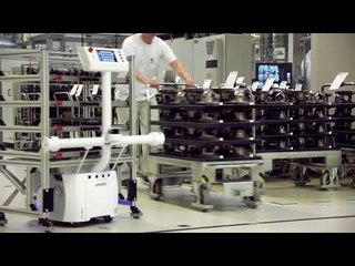 ŠKODA AUTO uses fully autonomous transport robot at Vrchlabí plant
