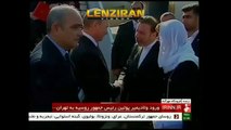 Arrival of Russian president Vladimir Putin in Mehrabad airport of Tehran