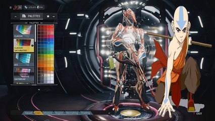 Avatar Warframe- Aang The Last Air Bender Zephyr Build Themed Build