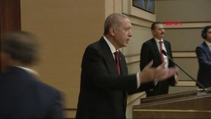 Cumhurbaşkanı Erdoğan, Kabineyi Açıkladı