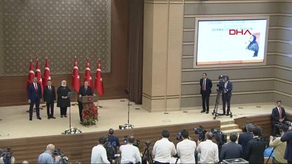 Cumhurbaşkanı Erdoğan, Kabineyi Açıkladı