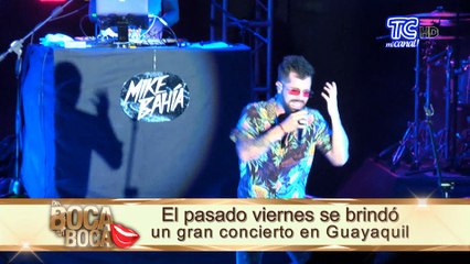 El pasado viernes se brindó un gran concierto en Guayaquil