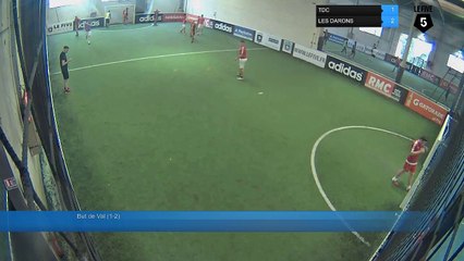 But de Val (1-2) - TDC Vs LES DARONS - 09/07/18 20:30 - Printemps 2018 20h30 lundi