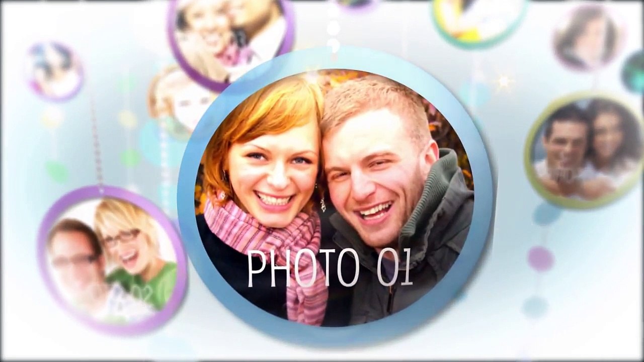 Free After Effects template- Circular Frames