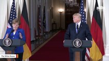 Trump Reportedly Told Merkel: 'You Owe Me One Trillion Dollars'