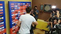 Maguire takes on the media at darts