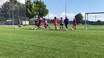 L'entrainement de foot saison 2019 à débuté façon Neymar Challenge