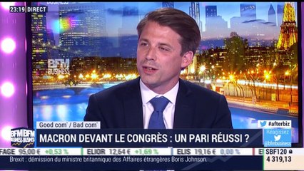 Good Com' / Bad Com': Emmanuel Macron devant le Congrès, un pari réussi ? - 09/07
