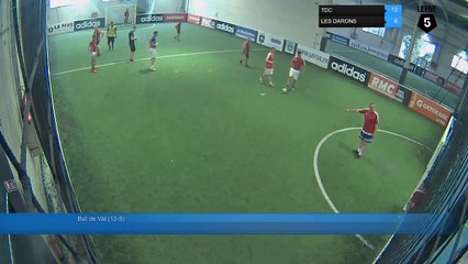 But de Val (13-8) - TDC Vs LES DARONS - 09/07/18 20:30 - Printemps 2018 20h30 lundi