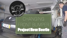 Project New Beetle - Mounting a new bumber - DIY
