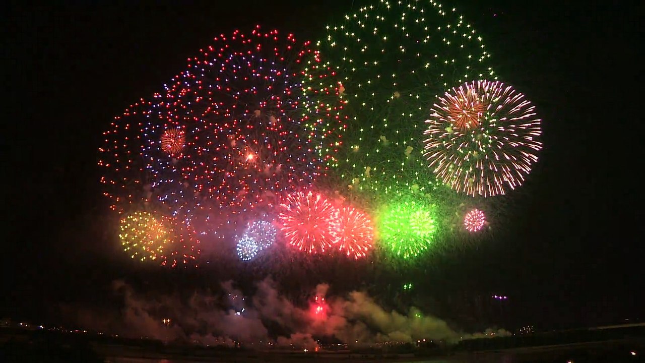 2012 2 Fireworks the most beautiful in the japan