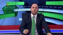 Konyaspor ligde kalınca KonTv muhabiri Mustafa Durmuş canlı yayında gözyaşlarına boğuldu...