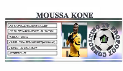 MOUSSA KONE●II Best Skills & Goals II● DYNAMO DRESDEN (GERMANY) MACHIN GOAL
