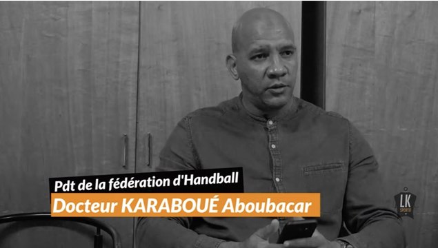 Handball : Le Président Karaboué indigé par le refus du visa à l'équipe nationale, fait le bilan de la saison.