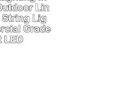 Westgate Lighting Indoor And Outdoor Linkable LED String Lights Commercial Grade  24 Ft