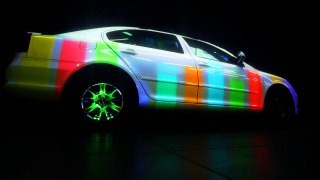 Skoda Octavia Projection mapping