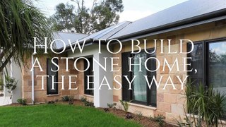 The BEST, and the QUICKEST way to BUILD a STONE house is HERE. Why do BUILDERS think so.