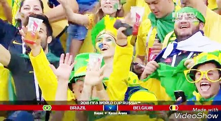 FIFA CUP 2OI8 |BRAZIL VS BELGIUM HIGHLIGHTS