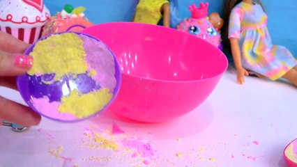 Does It Work ? DIY Rainbow Barbie Bath Fizzy Maker Kit