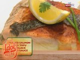 Idol sa Kusina: Seared Salmon and Tofu in Black Bean Sauce