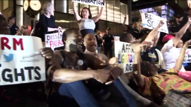 At Least Seven Arrested During Protests Over Supreme Court Pick at Trump Tower