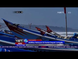 Cuaca Ekstrim, Aktifitas Nelayan di Pantai Depok Lumpuh - NET24