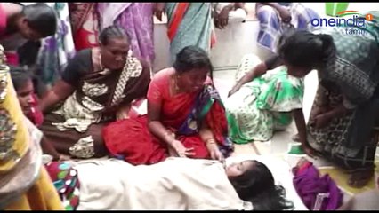 குட்டையில் குளிக்க சென்ற  2 பள்ளி மாணவிகள் நீரில் மூழ்கி  பலி- வீடியோ