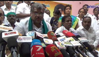 8 வழி சாலைக்கு ஜிகே வாசன் கண்டனம்- வீடியோ