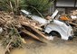 Mudslides Bury Cars, Homes in Japan's Ehime Prefecture