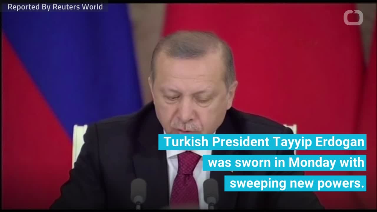 Erdogan Sworn In With New Power, Appoints Son-In-Law To Cabinet