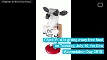 Free Chick-Fil-A Tuesday July 10