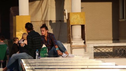 Идентификация девушки через сервис распознавания лиц FindFace