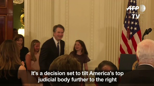 Trump nominates conservative judge Kavanaugh to US Supreme Court