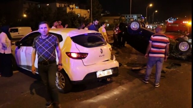 Çekmeköy’de Zincirleme Trafik Kazası
