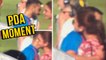 Anushka Sharma Passionately Hugs Husband Virat Kohli On Field | India's Victory Against England