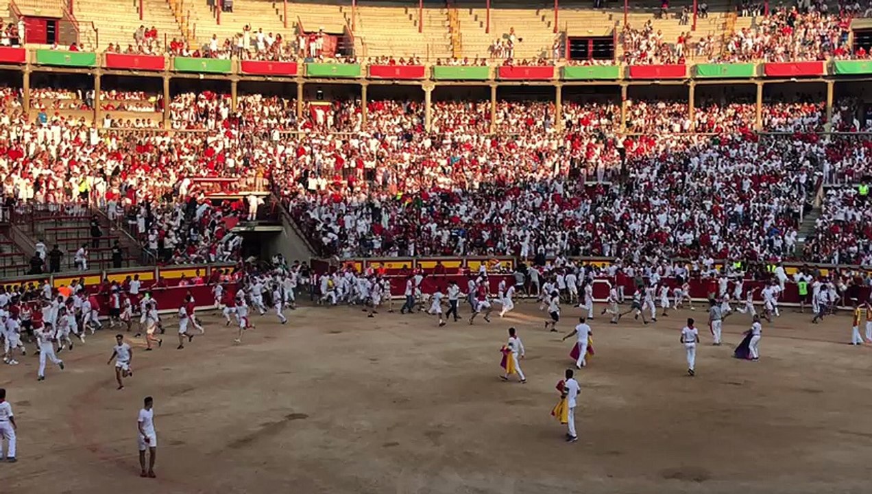 Final del cuarto encierro de 2018