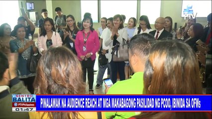 Pinalawak na audience reach at mga makabagong pasilidad ng PCOO, ibinida sa OFWs