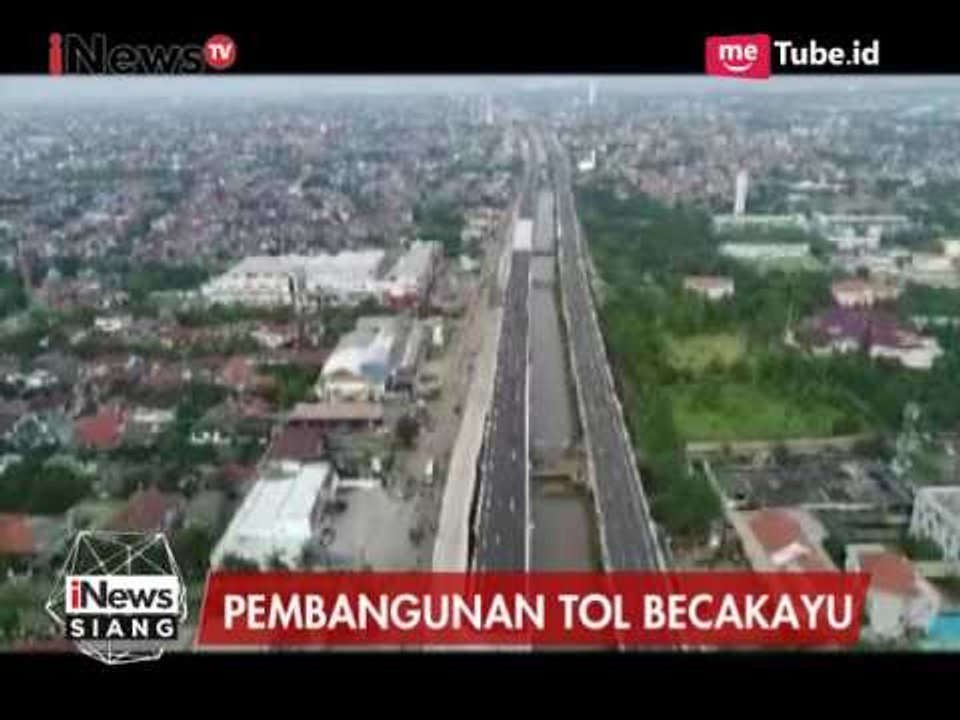 Pembangunan Tol Becakayu Sudah Mencapai 80% - iNews Siang 07/05
