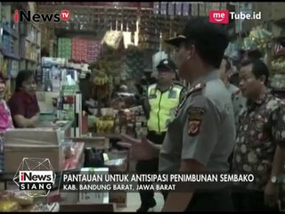 Antisipasi Penimbunan, Polisi Ikut Pantau Stok Sembako di Bandung - iNews Siang 08/05