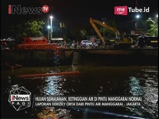 Live Report : Derizky Orta, Pantauan tinggi muka air Manggarai - iNews Pagi 22/03