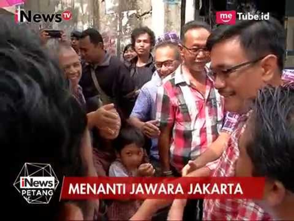 Cawagub Djarot Blusukan ke Pasar Inpres Grogol - iNews Petang 21/03